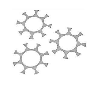 RUGER 3-PK 9MM LUGER MOON CLIPS (SUPER GP100)