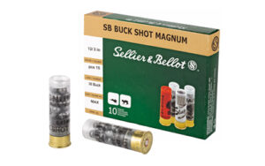 S&B 12GA 3" 00 15PEL 10/250