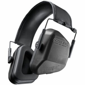 Champion Vanquish Passive Ear Muffs 24 NRR Black
