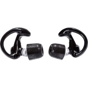 Surefire EP10 Sonic Defenders Ultra Max Full Block Ear Plugs 30 NRR Medium Black 1 Pair