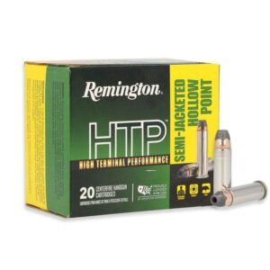 Remington HTP Handgun Ammunition .38 Spl(+P) 110gr SJHP 995 fps 20/rd