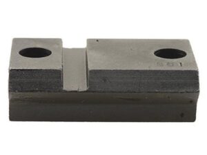 Weaver Grand Slam Steel Top Mount Scope Base - Matte Black - #S61 - Anschutz 1568 REAR