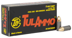 TULAMMO 9MM 115GR FMJ 50RD BOX
