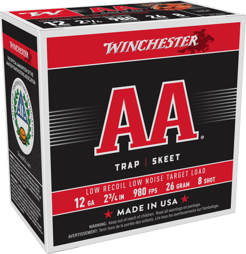 AA 12GA 2 3/4" #8 LOW RECOIL