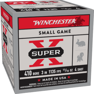 WINCHESTER SPR-X HB GL 410GA 3" #4 25RD BX 250RD CS