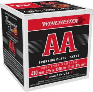 WINCHESTER AA SUPER SPORT 410GA 2 1/2" 1/2 OZ #8.5 25RD BX 250RD CASE