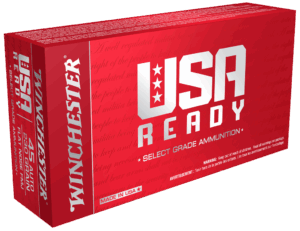 WINCHESTER USA READY 45ACP 230GR FMJ FLAT NOSE BRASS