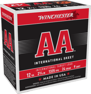 WINCHESTER 12G 2-3/4" #9 AA INTRNTL TRGT 24GRAM 25/250