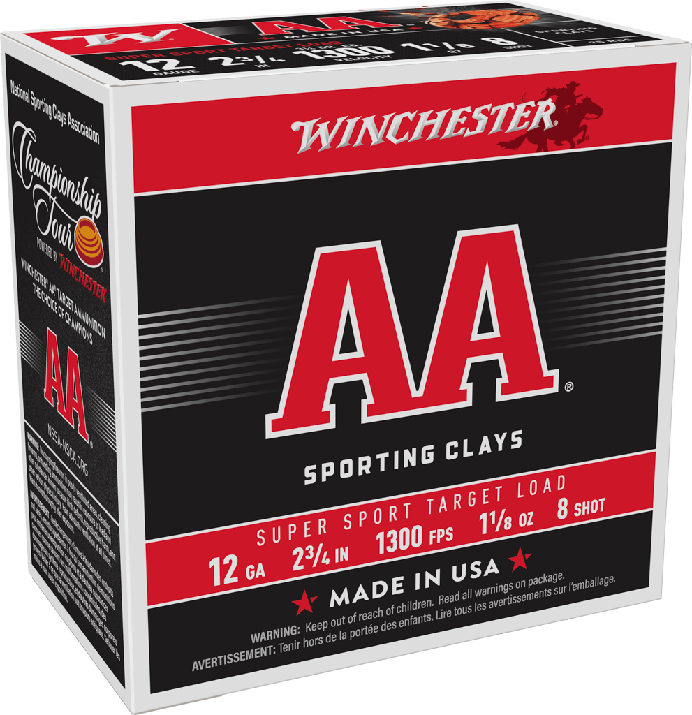 WINCHESTER AA SC 12GA 23/4 11/8 #8