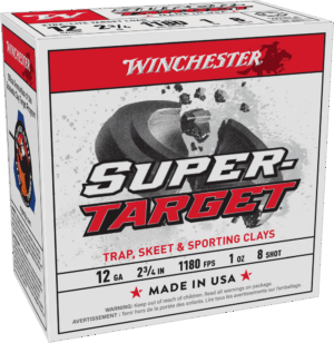 WINCHESTER 12G 2-3/4" #8 SPR TRGT XTR LGHT 1OZ 25RD/250