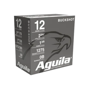 AGUILA 12GA 2 3/4" 0 BUCK 25RD BX 10 BXS PER CS