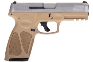 Taurus G3 Full Size Pistol - Tan / Stainless | 9mm | 4" Barrel | 15rd