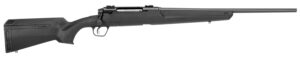 Savage Arms 57386 Axis II Compact Compact 6.5 Creedmoor 4+1 20" Matte Black Sporter Barrel, Matte Black Carbon Steel Receiver Drilled & Tapped, Matte Black Fixed Synthetic Stock, Right Hand