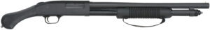 Mossberg 50639 590 Shockwave 12 Gauge Pump 3" 6+1 18.50" Matte Blued Heavy-Walled Barrel, Drilled & Tapped Matte Blued Stainless Steel Receiver, Black Raptor Birdshead Grip