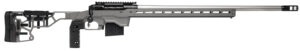 Savage Arms 57559 110 Elite Precision 300 Win Mag 5+1 30" Matte Stainless, Matte Black Rec, Gray Cerakote Adjustable MDT ACC Aluminum Chassis Stock (MB Not Included)