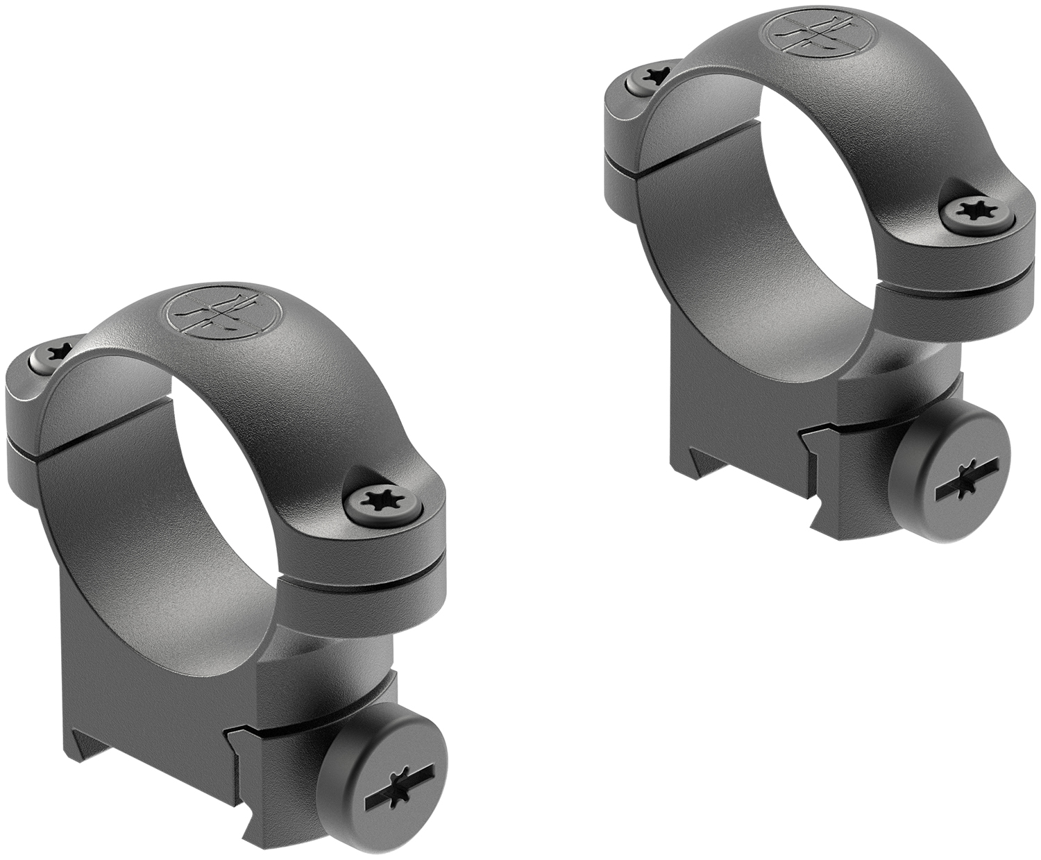Leupold 54409 Ringmounts Matte Black Sako 1" Medium