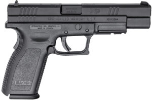 Springfield Armory XD9401 XD Tactical *CA Compliant 9mm Luger 10+1, 5" Black Melonite Steel Barrel, Black Melonite Long/Serrated Steel Slide, Black Polymer Frame w/Picatinny Rail