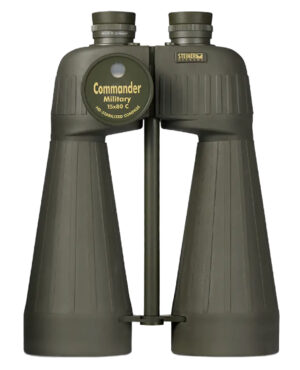 Steiner 2693 M1580 Reticle & Compass 15x80mm Range Finding Reticle Floating Prism Sports-Auto Focus, OD Green Makrolon w/Rubber Armor Features Compass