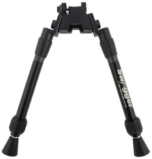 Swagger SWAGBPSEA12 Sea12 Extreme Angle Bipod with Black Finish, Picatinny Attachment & 9-12" Vertical Adjustment