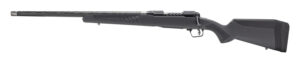 Savage Arms 57713 110 UltraLite Full Size 308 Win 4+1 22" Carbon Fiber Threaded Barrel Black Melonite Drilled & Tapped Stainless Steel Receiver Adj AccuStock Matte Gray Synthetic Stock, Left Hand