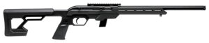 Savage Arms 45114 64 Precision 22 LR 10+1 16.50" Matte Black Threaded Heavy Carbon Steel Barrel, Drilled & Tapped Carbon Steel Receiver, M-Lok Compatible Forend, Black Synthetic Chassis Stock