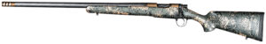 Christensen Arms 8010620800 Ridgeline FFT 6.5 PRC 3+1 20" Carbon Fiber/Threaded Barrel, Burnt Bronze Cerakote, Green with Black/Tan Accents Stock, Left Hand
