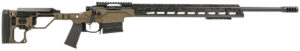 Christensen Arms 8010301201 Modern Precision  338 Lapua Mag 27" Threaded Carbon Fiber Barrel 5+1, Black Nitride Finish, Desert Brown Anodized Folding Stock, Polymer Grip