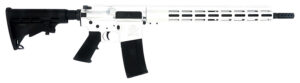 Great Lakes Firearms GL15223WHT AR-15  223 Wylde 16" 30+1, White Rec, Black Stock & Grip