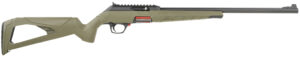 Winchester Repeating Arms 521139102 Wildcat  Full Size 22 LR 10+1 18" Matte Blued Sporter Barrel, Picatinny Rail Matte Black Polymer Receiver, OD Green Skeletonized Synthetic Stock, Ambidextrous
