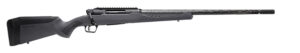Savage Arms 57902 Impulse Mountain Hunter 300 Win Mag 3+1 24" Carbon Fiber Threaded Barrel, Black Aluminum Receiver w/Picatinny Rail, Gray AccuStock Synthetic Stock, Ambidextrous