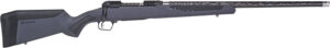 Savage Arms 58004 110 UltraLite Full Size 7mm PRC 2+1 22" Carbon Fiber Threaded Barrel, Black Melonite Drilled & Tapped Stainless Steel Receiver, Adj AccuStock Gray Synthetic Stock, Right Hand