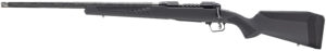 Savage Arms 58005 110 UltraLite Full Size 7mm PRC 2+1 22" Carbon Fiber Threaded Barrel, Black Melonite Drilled & Tapped Stainless Steel Receiver, Adj AccuStock Gray Synthetic Stock, Left Hand