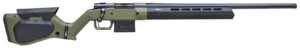 Howa HHERA65CHBODG M1500 Hera 6.5 Creedmoor 5+1 24" Heavy Threaded Barrel, Black Rec, OD Green & Black Hera H7 Chassis Stock
