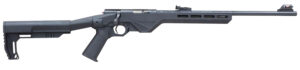 Citadel CIT22LRBLT Trakr 22 LR 10+1 18" Blued Steel Barrel & Receiver, Tactical Synthetic Black Synthetic Stock