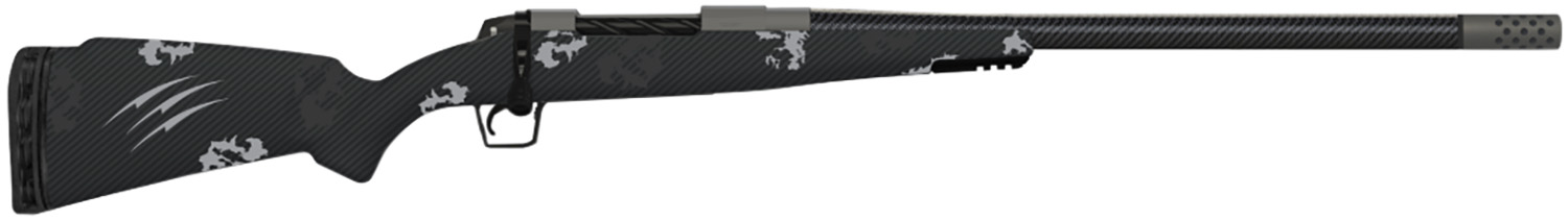 Fierce Firearms TROG7PRC20GP CT Rogue 7mm PRC 3+1 20" Carbon Fiber Barrel, Glacier Cerakote Titanium Rec, Phantom Camo Rogue Stock