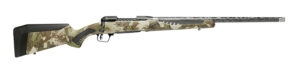 Savage Arms 58021 110 UltraLite 30-06 Springfield 4+1 22" Threaded Carbon Fiber Wrapped Barrel, Black Melonite Rec, Woodland Camo AccuStock with AccuFit