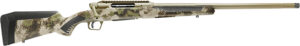 Savage Arms 58022 Impulse Big Game 6.5 Creedmoor 4+1 22" Threaded, Hazel Green Barrel/Rec, Woodland Camo AccuStock with AccuFit, Includes Detachable Box Mag