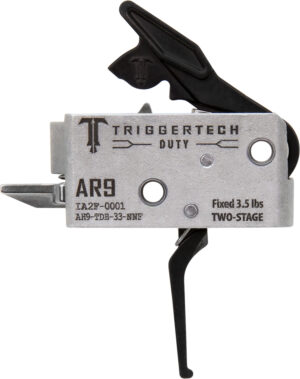 TriggerTech AH9TDB33NNF Duty Flat Trigger Two-Stage 3.50 lbs Draw Weight Fits AR-9