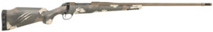 Fierce Firearms FRG7PRC24MM Twisted Rage  Full Size 7mm Rem 3+1 24" Midnight Bronze Cerakote Fluted Threaded Barrel & Receiver, Trophy Camo C3 Carbon Rage w/Pic Rail Carbon Fiber Stock