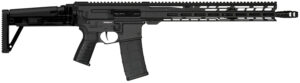 CMMG 55A1A0BAB Dissent MK47 5.56x45mm NATO 30+1 (2) 16.10", Black Armor, Side Charging Handle Rec, 15" M-Lok Handguard, Side Folding Stock, Zeroed Grip, Muzzle Brake, 60/90 Ambi Safety, Adj. Gas Block