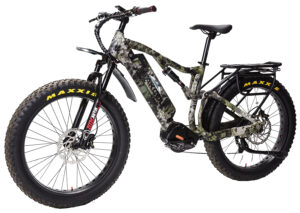 Bakcou E-bikes BS19KRYB25 Storm 25 Large Kryptek Altitude 19" w/Stand Over Height of 30.50" Frame, Sram 9sp, 40t Front & Sram 11-34t Rear Cassette Bafang M620 Ultra Motor