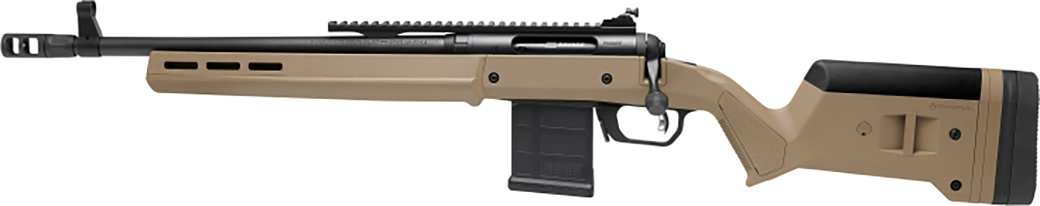 Savage Arms 58196 110 Scout Full Size 6.5 Creedmoor 10+1 16.50" Matte Black Threaded Barrel, Picatinny Rail Carbon Steel Receiver, Flat Dark Earth Magpul Hunter Synthetic Stock, Left Hand