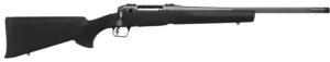 Savage Arms 58280 110 Trail Hunter Lite Full Size 450 Bushmaster 3+1 20" Fluted/Threaded Barrel, Drilled & Tapped Steel Receiver, Black Fixed Synthetic Stock