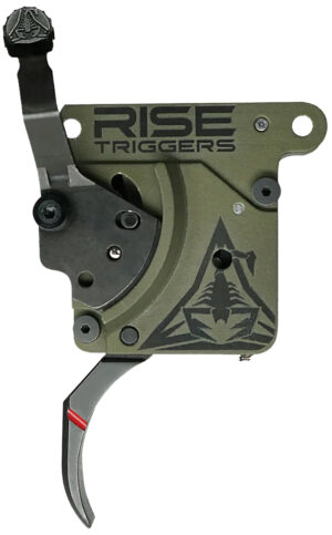 Rise Armament RA740BC Reliant Trigger Black/Green Curved