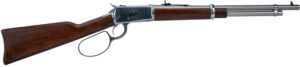 Heritage Mfg H92045189 92 Ranch Hand 45 Colt (Long Colt) 8rd 18" Stainless Polished Barrel, Stainless Polished Receiver, Fixed Hardwood Stock