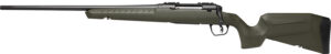 Savage Arms 32072 Axis 2  22-250 Rem 4+1 22" Matte Black Sporter Barrel, Matte Black Drilled & Tapped Steel Receiver, Fixed Green Synthetic Stock, Left Hand