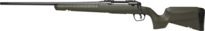 Savage Arms 32131 Axis 2 Compact 308 Win 4+1 20" Matte Black Heavy Sporter Barrel, Matte Black Drilled & Tapped Carbon Steel Receiver, Fixed OD Green Synthetic Stock, Left Hand