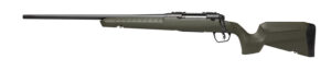 Savage Arms 32132 Axis 2 Compact 350 Legend 4+1 18" Matte Black Heavy Sporter Barrel, Matte Black Drilled & Tapped Carbon Steel Receiver, Fixed OD Green Synthetic Stock, Left Hand