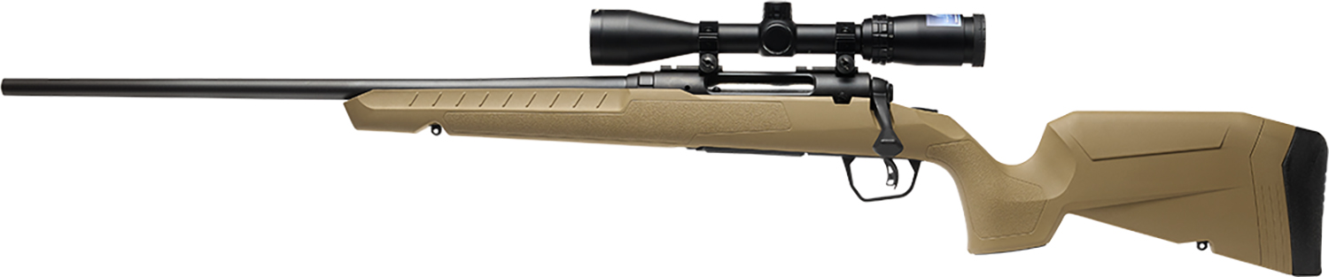Savage Arms 32200 Axis 2 XP Combo 400 Legend 4+1 22" Black Sporter Barrel, Black Drilled & Tapped Steel Receiver, Fixed Flat Dark Earth Synthetic Stock, Left Hand, Boresighted 3-9x40