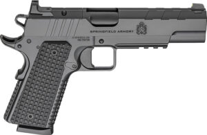 Springfield Armory PX9230LAOS 1911 Emissary 45 ACP 8+1 5" Stainless Steel Barrel Optic Ready Black Carbon Steel Slide VZ Grips Thin-Line G10 Grip